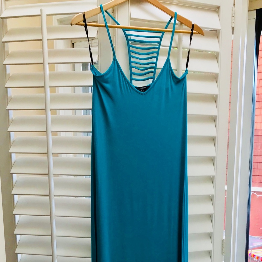 Forever 21 Cotton Tube Maxi Dress